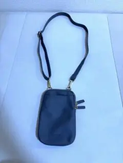 グレー スマホショルダーバッグ