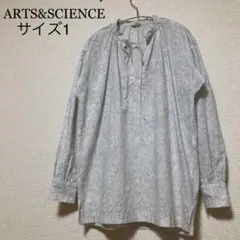 ARTSu0026SCIENCE アーツアンドサイエンス 総柄 プルオーバーブラウス