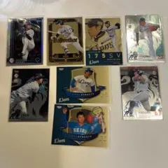 bbm topps ライオンズ　シリアル　カード　セット