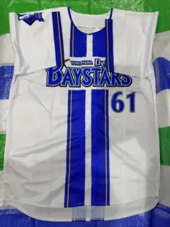 横浜DeNAベイスターズ　蝦名達夫選手　ハイクオリティーレプリカユニフォーム　白