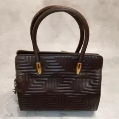 美品✨ ヴァレンティノ ハンドバッグ レディース 柄物 茶色 ダークブラウン