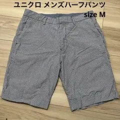 UNIQLO チェック柄 ショートパンツ Mサイズ