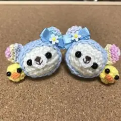 あみぐるみヘアゴム