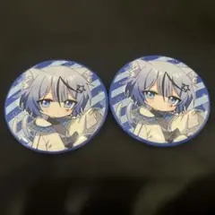 どるれく ユニくん 缶バッジ ミニキャラ 2個セット