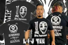 新日本プロレス★L・I・J 【10mo aniversario】Tシャツ 内藤