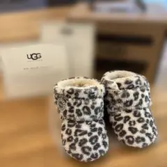 UGG ヒョウ柄 ベビーシューズ 2/3 S 6-12