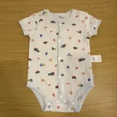 ミキハウス　mikihouse　ピュアベールフライス半袖ボディシャツ　70cm