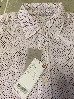 ユニクロ バティック プリントシャツ 半袖 Sサイズ 新品タグ付き