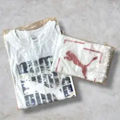 【新品未使用】PUMA プーマ　グラフィックプリント Tシャツ　2枚セット　XL