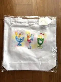 トートバッグ しろたん キラしゅわすいーつくじ