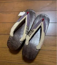 女性用　未使用タグ付き　下駄