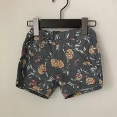 西松屋 パイナップル柄 グレー パンツ