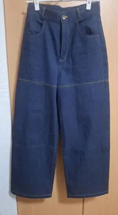 【美品】FROMFIRST Musee　ハイウエストデニム　岡山デニム　Mサイズ