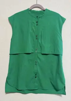 【美品】SIMPLICITE フレンチスリーブブラウス　 シンプリシテェ