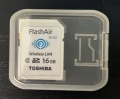 東芝　FlashAir W-03 16GB 初期化済み