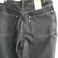 新品Levi's Silvertab Baggy Carpenter 黒W36