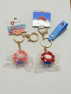 シナモン　サンリオ　ミャクミャク　万博　キーホルダー