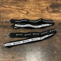 【非売品】SnowPeak スノーピーク ネックストラップ 2本セット
