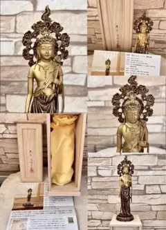 高村光雲原型   聖観音像  高村豊周作  銀製 高村光雲『聖観世音菩薩』 - 国内外の優れた伝統工芸品・美術