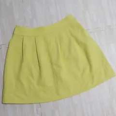 joiasジョイアス イエロー　膝上丈スカート