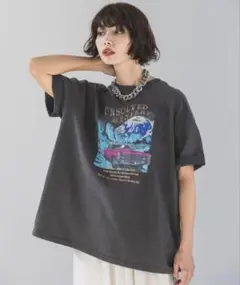 PAGEBOY カーロックプリントTシャツ