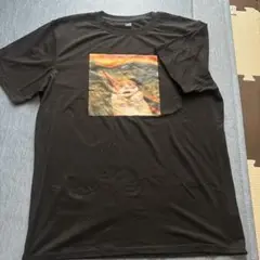 ハムスター ムンクの叫び風 Tシャツ XLサイズ