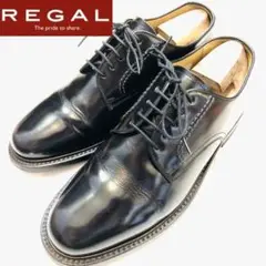 ★超美品★定価33000円！リーガル REGAL 2504 プレーントゥ25EE