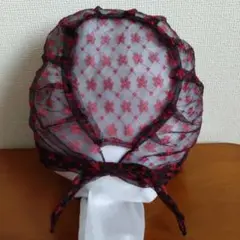 ヘアキャップ ターバン 花柄