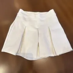 UNIQLO GIRLS ドライスウェットミニスコート110 白