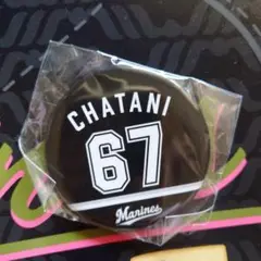 千葉ロッテマリーンズ CHATANI 67バッジ Marines