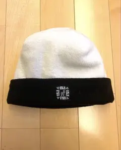 KM4K カモシカ フリース FLEECE CAP ブラック／クリーム