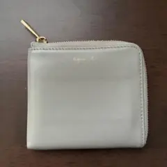 agnès b. アニエスベー ミニ 財布 コインケース グレー