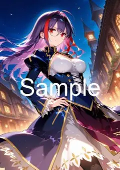 A4サイズアートポスター 1点もの 美女ポスター最高品質 D-ZC-４３