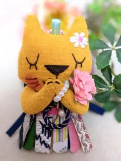 ミナペルホネン・ハンドメイド・チャー厶ストラップ(188)