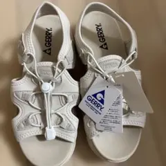 しまむら　GERRY サンダル　オフホワイト　新品