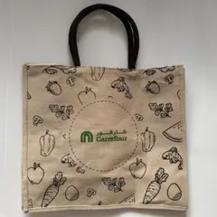 カルフール　エコバッグ　トートバッグ　カタール