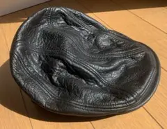 NEW YORK HAT ニューヨークハット　黒 レザー ハンチング