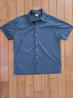 old gap 90s チェック 半袖 シャツ