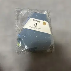 Konny ブルー 水玉 スタイ　コニー　ブルーグレードット　新品未使用未開封