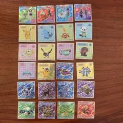 ポケモンシール セット　24枚コンプリート
