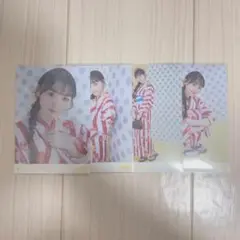 乃木坂46 生写真　川﨑桜　2022 浴衣　4種コンプ