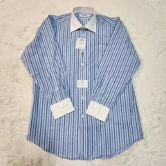 ◆極美品 タグ付 チャップスラルフローレン ストライプクレリックシャツ 形状記憶