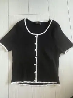 SHEIN ブラックカーディガン 半袖