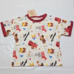 ９０cm❗トミカ ＴＯＭＩＣＡ ＆トム❤はたらく車 Ｔシャツ