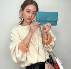 新品エイミーイストワールロゴプルオーバー