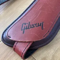 gibson レザーストラップ レア