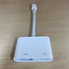 apple純正lightning digitalAVアダプタ HDMI変換