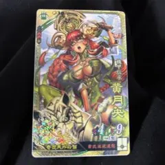 三国志大戦TCG　ANV-009[超天下無双レア]：黄月英 CTR孫尚香 獅子猿 超天下無双レア 戦国大戦TCG 三国志 - メルカリ