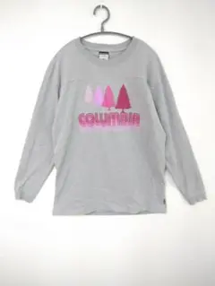 コロンビア　Columbia　トレーナー　メンズL　刺繡ロゴ　プリントロゴ