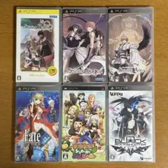 PSP ソフト シャイニングシリーズ、フェイト、牧場物語など 6本